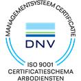 Managementsysteem Certificate - DNV - ISO 9001 Certificatieschema Arbodiensten